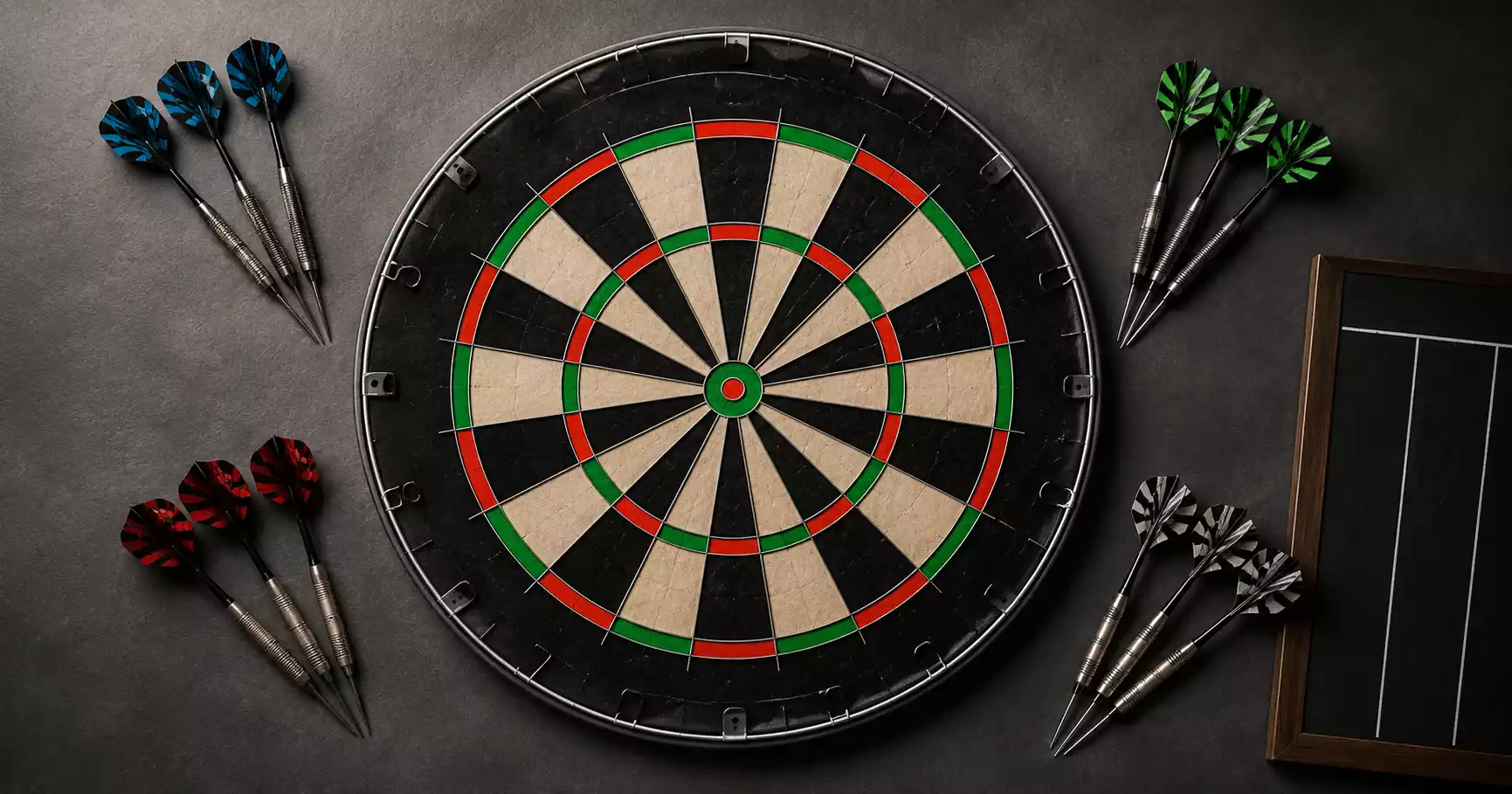 Darts-Wettmärkte im Überblick: Sieg, Handicap, Über-Unter und Spezial
